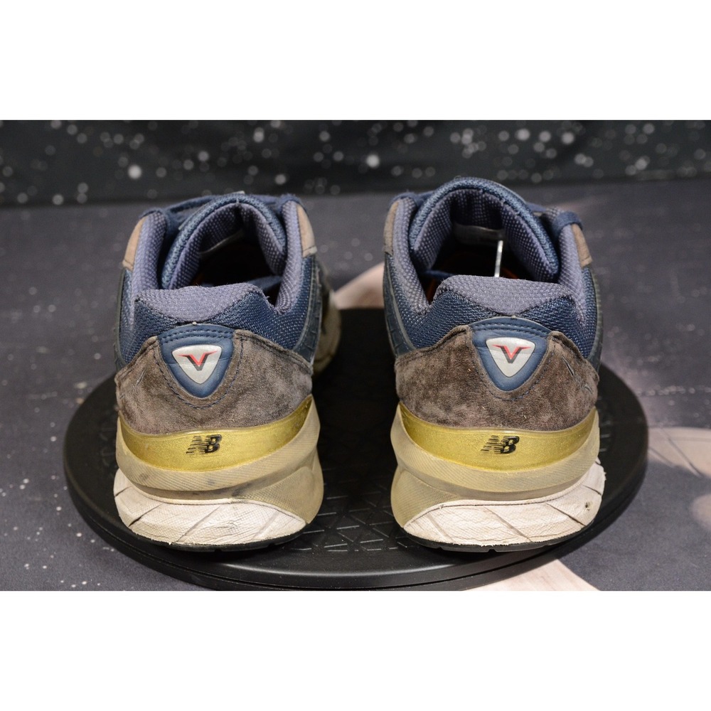 New‎ Balance 990v5 Shoes Mens Size 11.5 Blue Made In USA Running Suede M990NV5 - Picture 4 of 11